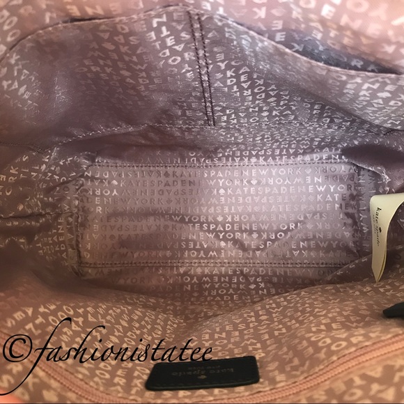 NWT KATE SPADE ROSEGOLD JERALYN MAVIS STREET BAG - Picture 6 of 7